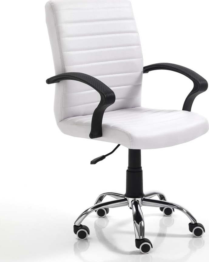Bílá kancelářská židle na kolečkách Tomasucci Pany Tomasucci