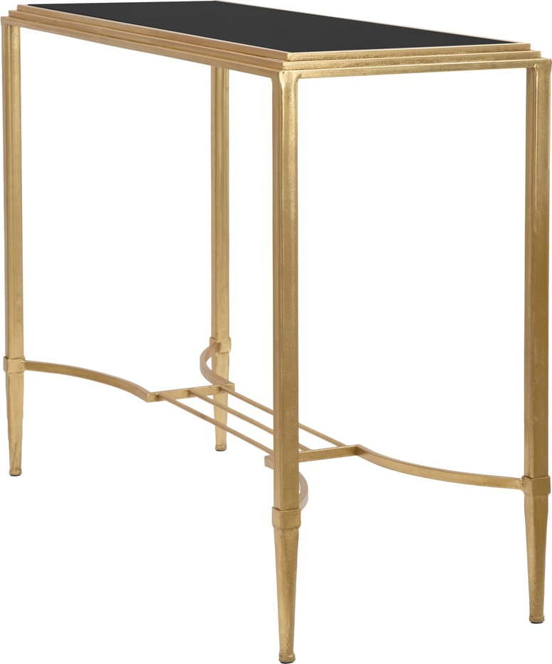 Konzolový stolek ve zlaté barvě Mauro Ferretti Roman