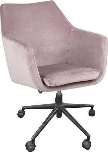 Růžová kancelářská židle Actona Nora Actona