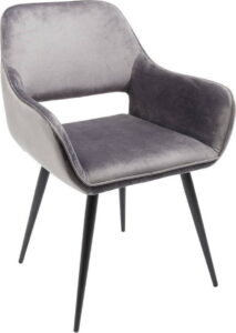 Sada 2 šedých židlí Kare Design Francisco Kare Design