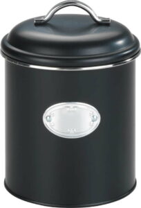 Černá úložná dóza se vzduchotěsným uzavíráním Wenko Nero