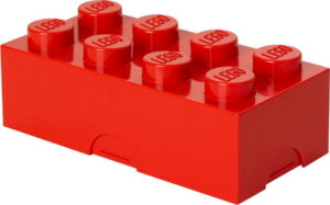 Červený svačinový box LEGO® LEGO