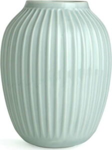 Mentolově modrá kameninová váza Kähler Design Hammershoi
