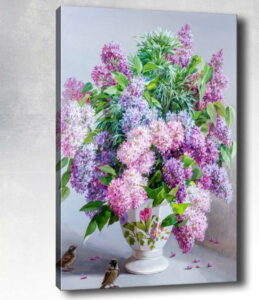 Nástěnný obraz na plátně Tablo Center Lilacs