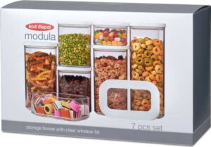 Set 7 úložných boxů na potraviny Rosti Mepal Modula Starter Rosti Mepal