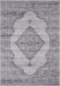 Světle šedý koberec Nouristan Carme