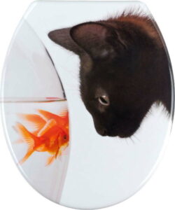 WC sedátko Wenko Fish & Cat