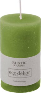 Zelená svíčka Baltic Candles Rustic