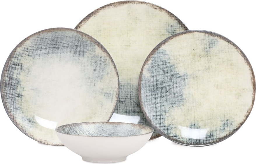 24dílná sada porcelánového nádobí Güral Porselen Denim Güral Porselen