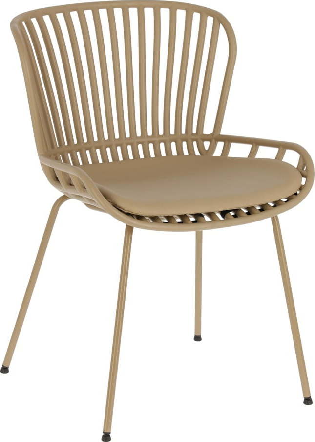 Béžová zahradní židle s ocelovou konstrukcí La Forma Surpik La Forma