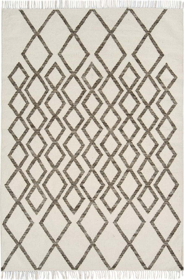 Béžovo-šedý koberec Asiatic Carpets Hackney Diamond
