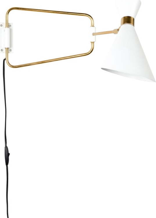 Bílá nástěnná lampa Zuiver Shady Zuiver