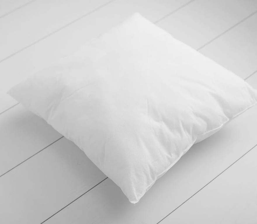 Bílá výplň do polštáře s příměsí bavlny Minimalist Cushion Covers