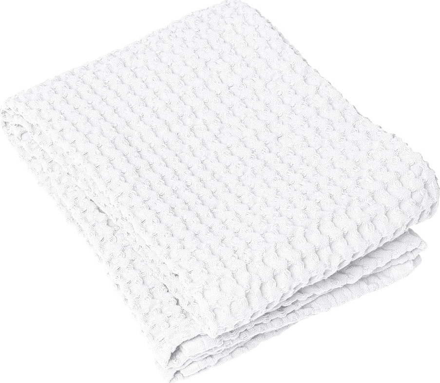 Bílý bavlněný ručník Blomus