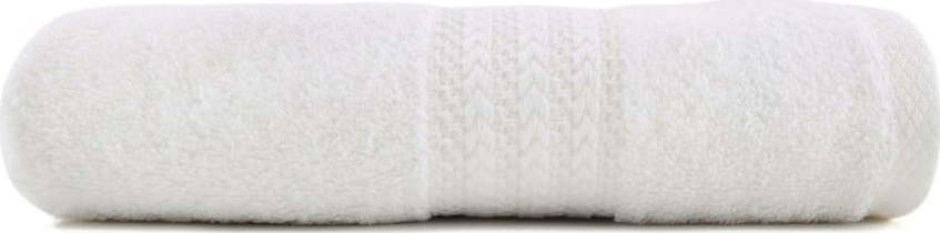 Bílý ručník z čisté bavlny Sunny