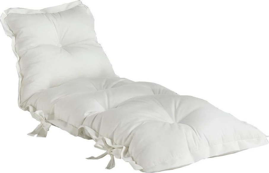Bílý variabilní futon vhodný do exteriéru Karup Design OUT™ Sit&Sleep White Karup Design