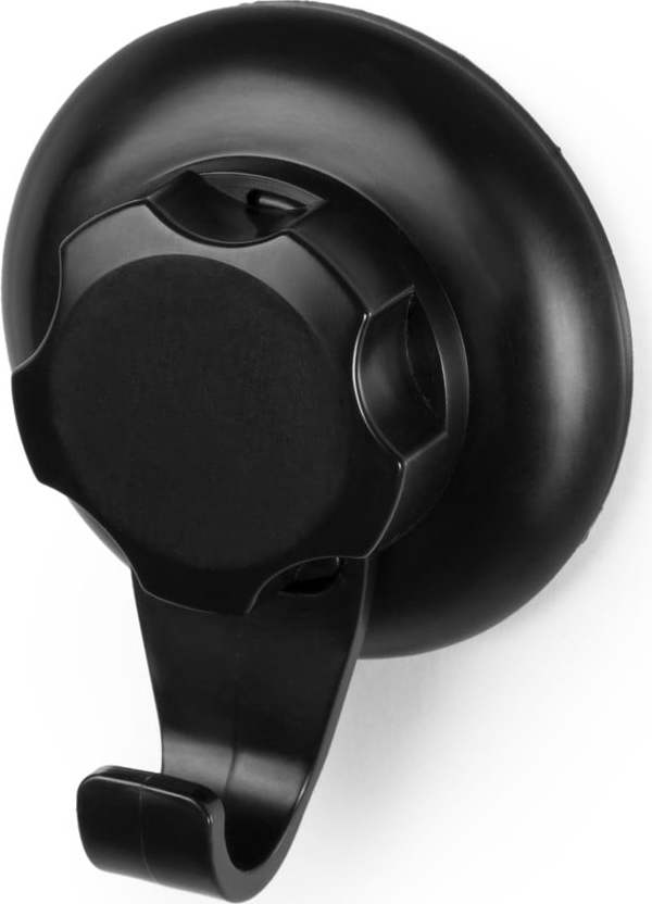 Černý samodržící nástěnný háček Compactor Bestlock Black Single Hook Compactor