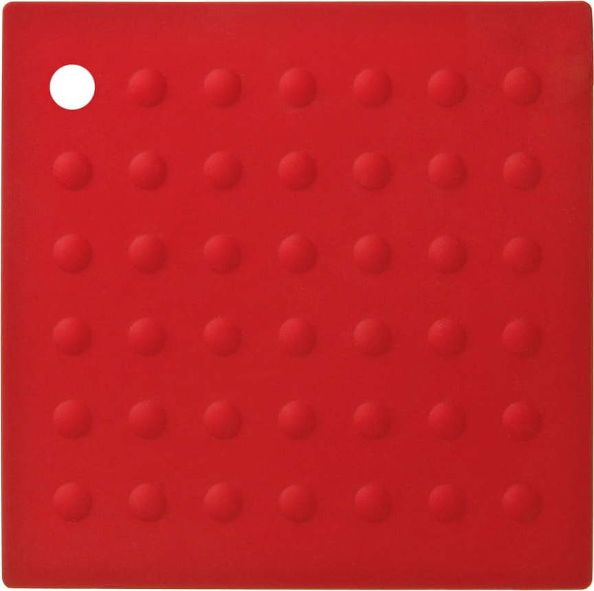 Červená silikonová podložka pod hrnce Premier Housewares Zing Premier Housewares