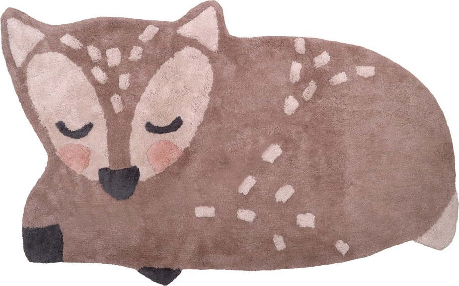 Dětský bavlněný ručně vyrobený koberec Nattiot Deer