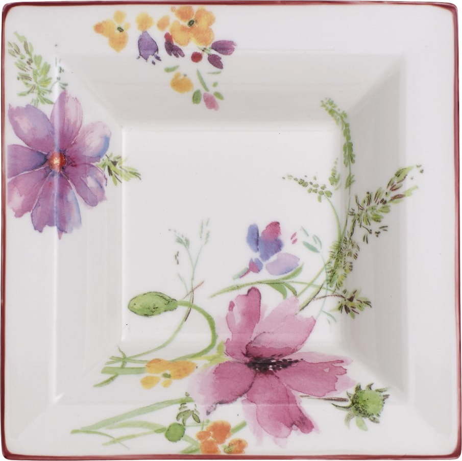 Hranatá porcelánová miska s motivem květin Villeroy & Boch Mariefleur Gifts Villeroy & boch