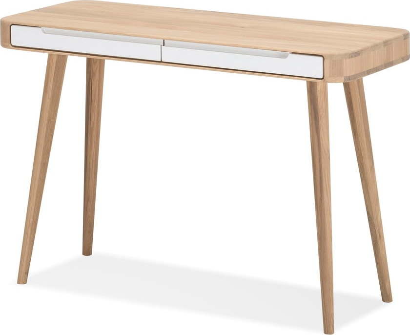 Konzolový stolek z dubového dřeva Gazzda Ena Gazzda