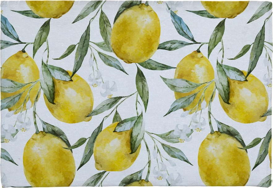 Koupelnová předložka Linen Couture Lemons