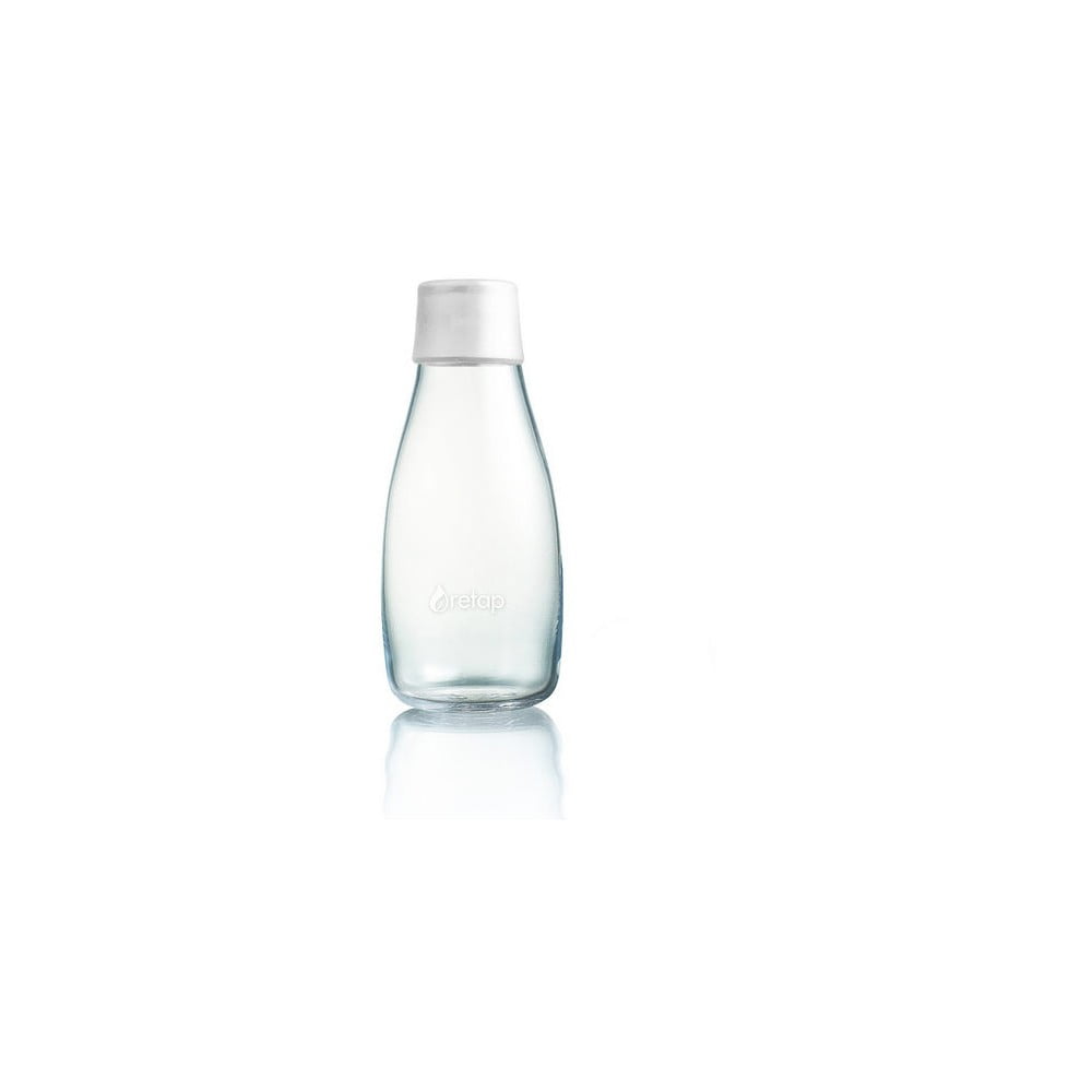 Mléčně bílá skleněná lahev ReTap s doživotní zárukou