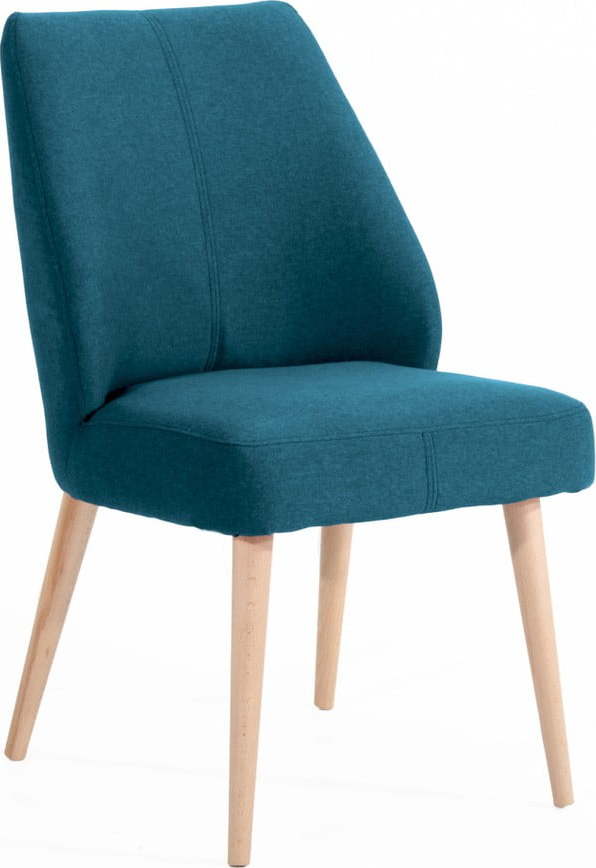Modrá čalouněná židle Max Winzer Todd Max Winzer