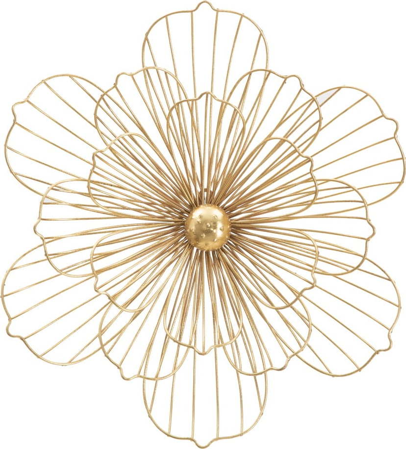 Nástěnná dekorace ve zlaté barvě Mauro Ferretti Flower Stick