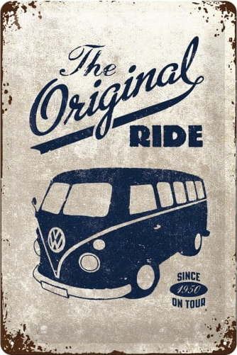 Nástěnná dekorativní cedule Postershop VW The Original Ride Postershop