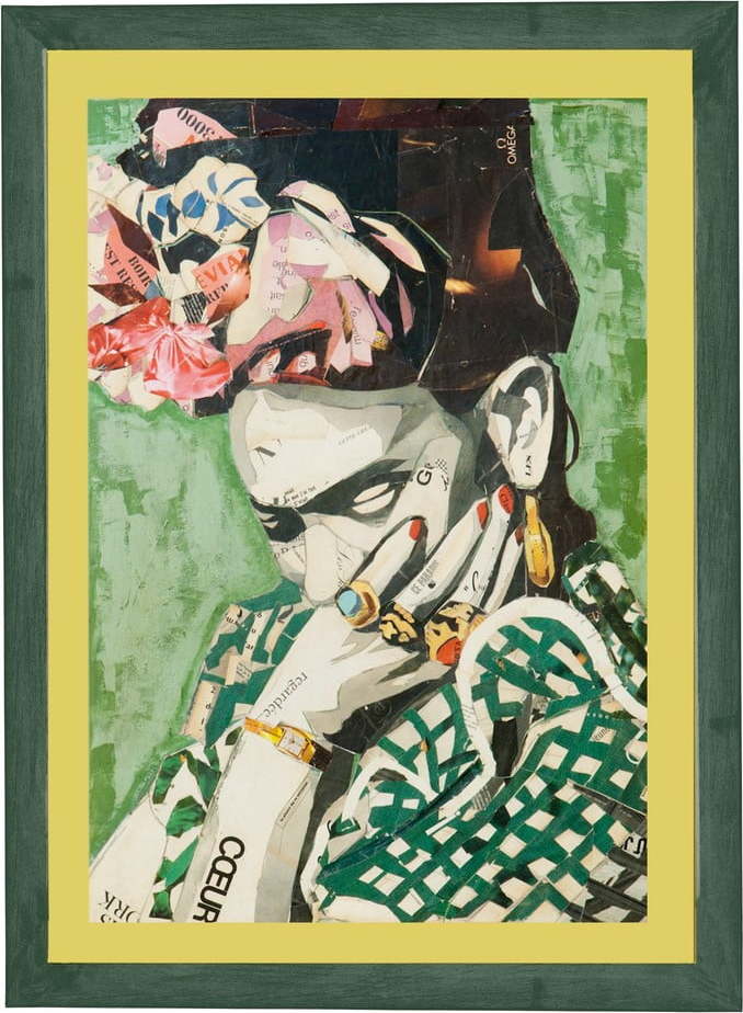 Nástěnný obraz v rámu Surdic Green Frida