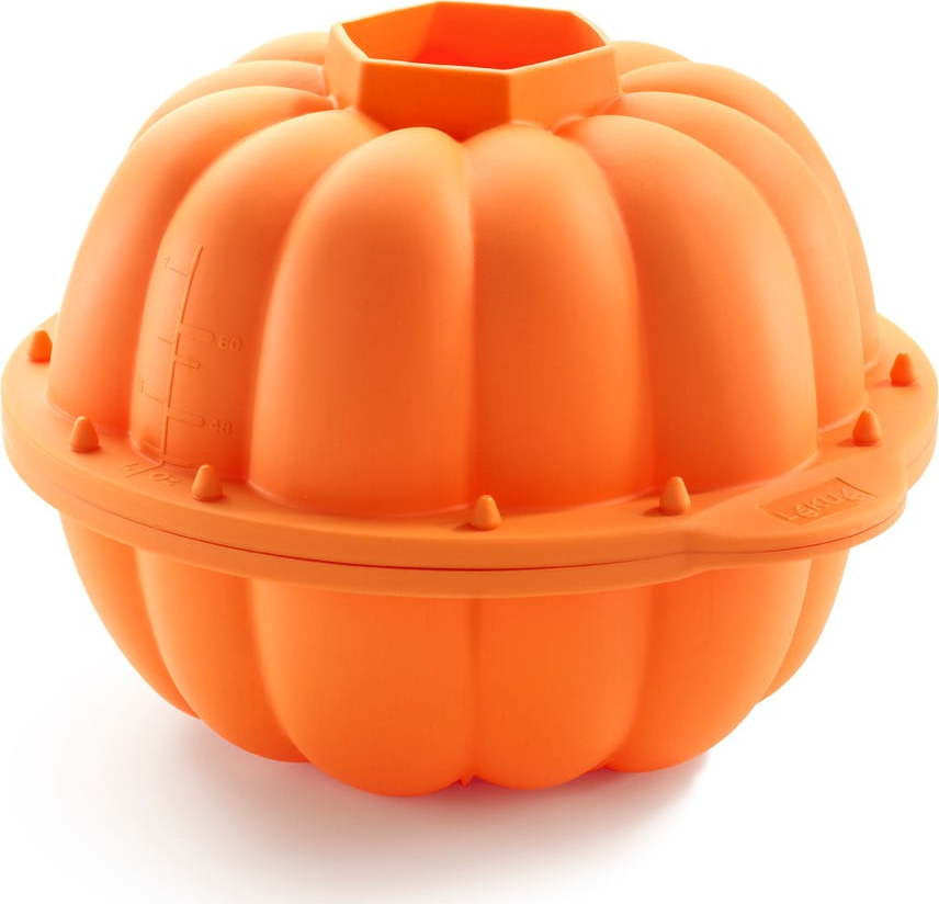 Oranžová silikonová forma na pečení Lékué Pumpkin LÉKUÉ