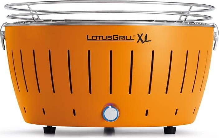 Oranžový bezkouřový gril LotusGrill XL LotusGrill