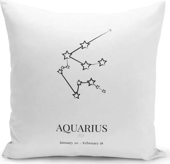 Polštář s výplní Kate Louise Aquarius, 43 x 43 cm