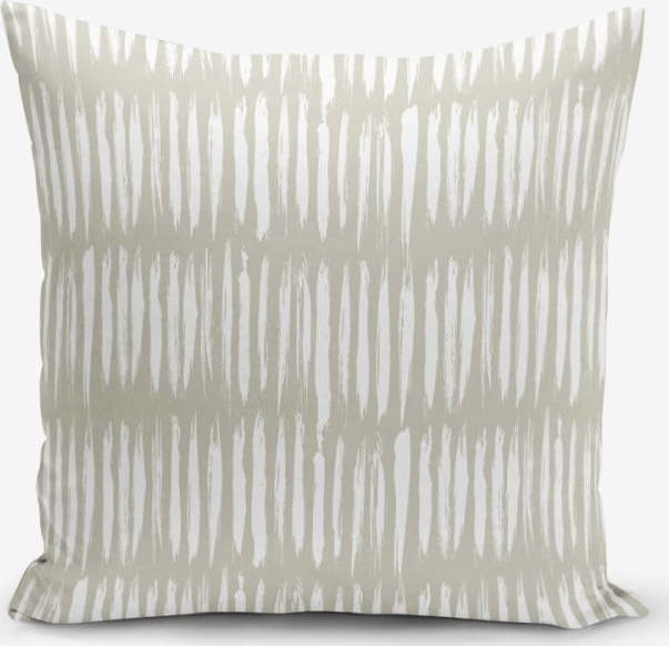 Povlak na polštář s příměsí bavlny Minimalist Cushion Covers Kahan