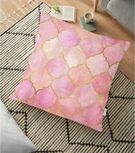 Povlak na polštář s příměsí bavlny Minimalist Cushion Covers Pinky Orient