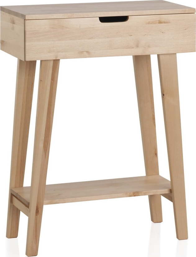 Odkládací stolek z březového dřeva Geese Pure Geese