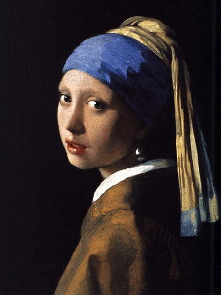 Reprodukce obrazu Johannes Vermeer - Girl with a Pearl Earring