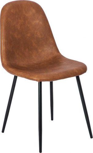 Sada 2 hnědých jídelních židlí loomi.design Lissy loomi.design