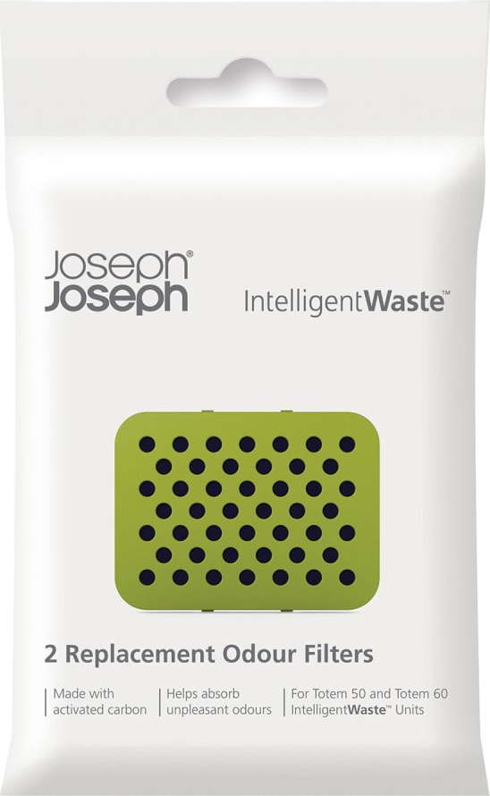 Sada 2 náhradních uhlíkových filtrů Joseph Joseph IntelligentWaste Odour Filters Joseph joseph