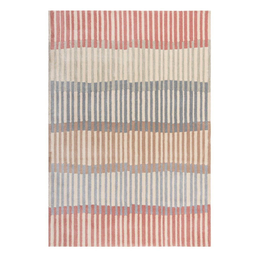 Šedo-béžový koberec Flair Rugs Linear Stripe