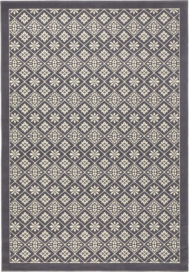 Šedobílý koberec Hanse Home Gloria Tile