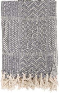 &Scaron;ed&aacute; deka Bloomingville Throw