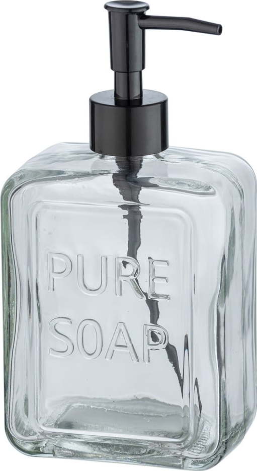 Skleněný dávkovač na mýdlo Wenko Pure Soap WENKO