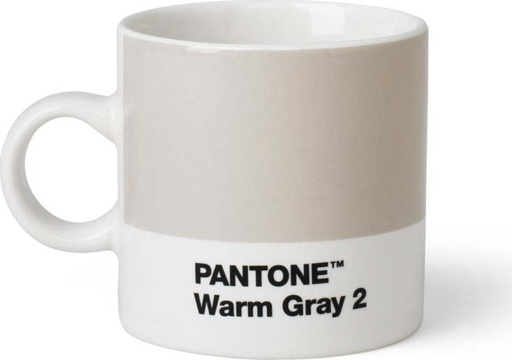 Světle šedý hrnek Pantone Espresso
