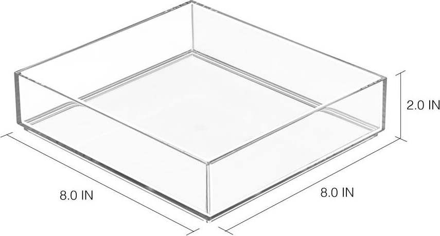 Transparentní organizér iDesign Clarity