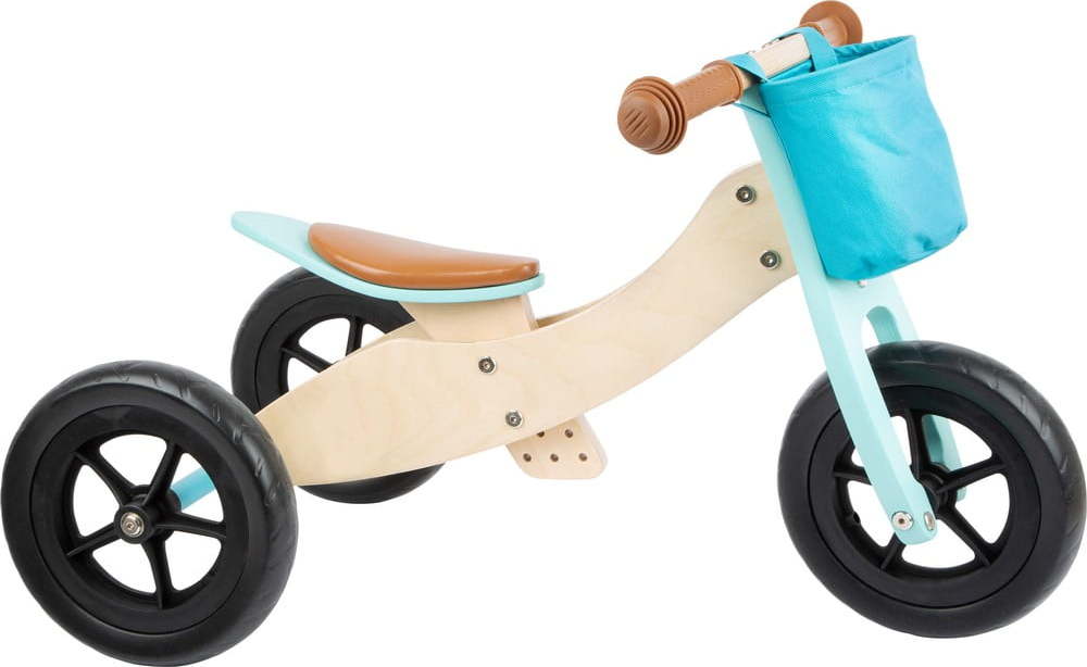Tyrkysová dětská tříkolka Legler Trike Maxi Legler