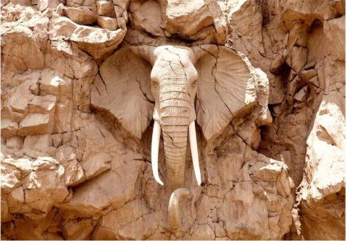 Velkoformátová tapeta Artgeist Stone Elephant