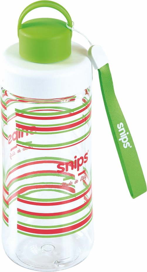 Zelená lahev na vodu Snips Decorated