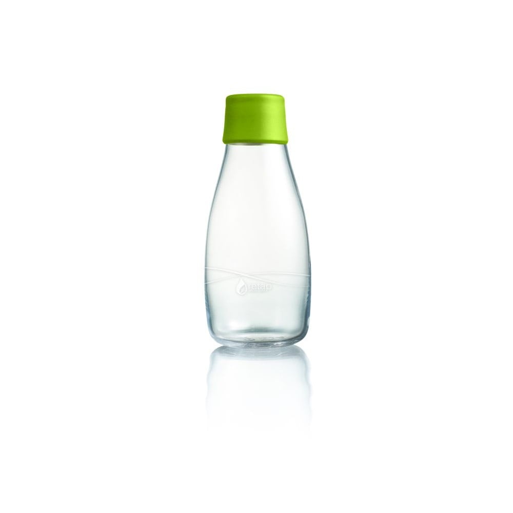 Zelená skleněná lahev ReTap s doživotní zárukou
